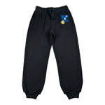 Moschino Pantalone Modello Tuta tinta unita con Stampa Nero per Bambino HUP093 NERO MOSCHINO 