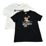 Moschino Set 2 Pezzi T-Shirt-Shirt Bicolore Bianco/Nero per Bambino HYK024 BIANCO/NERO MOSCHINO 