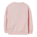 Moschino Felpa Chiusa Girocollo tinta unita con Logo Rosa per Bambina MDF031J ROSA MOSCHINO 