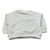 Moschino Completo 2 Pezzi Felpa-Pantalone Bianco per Neonata MDK03G BIANCO MOSCHINO 