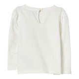Moschino Shirt Girocollo tinta unita con Logo Bianco per Neonata MDO00U BIANCO MOSCHINO 