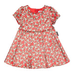 Moschino Abito Mezza Manica tinta unita con Orsi Rosso per Bambina MDV0CPJ ROSSO MOSCHINO 