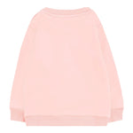 Moschino Felpa Chiusa Girocollo tinta unita con Stampa Rosa per Bambina MFF02KJ ROSA MOSCHINO 