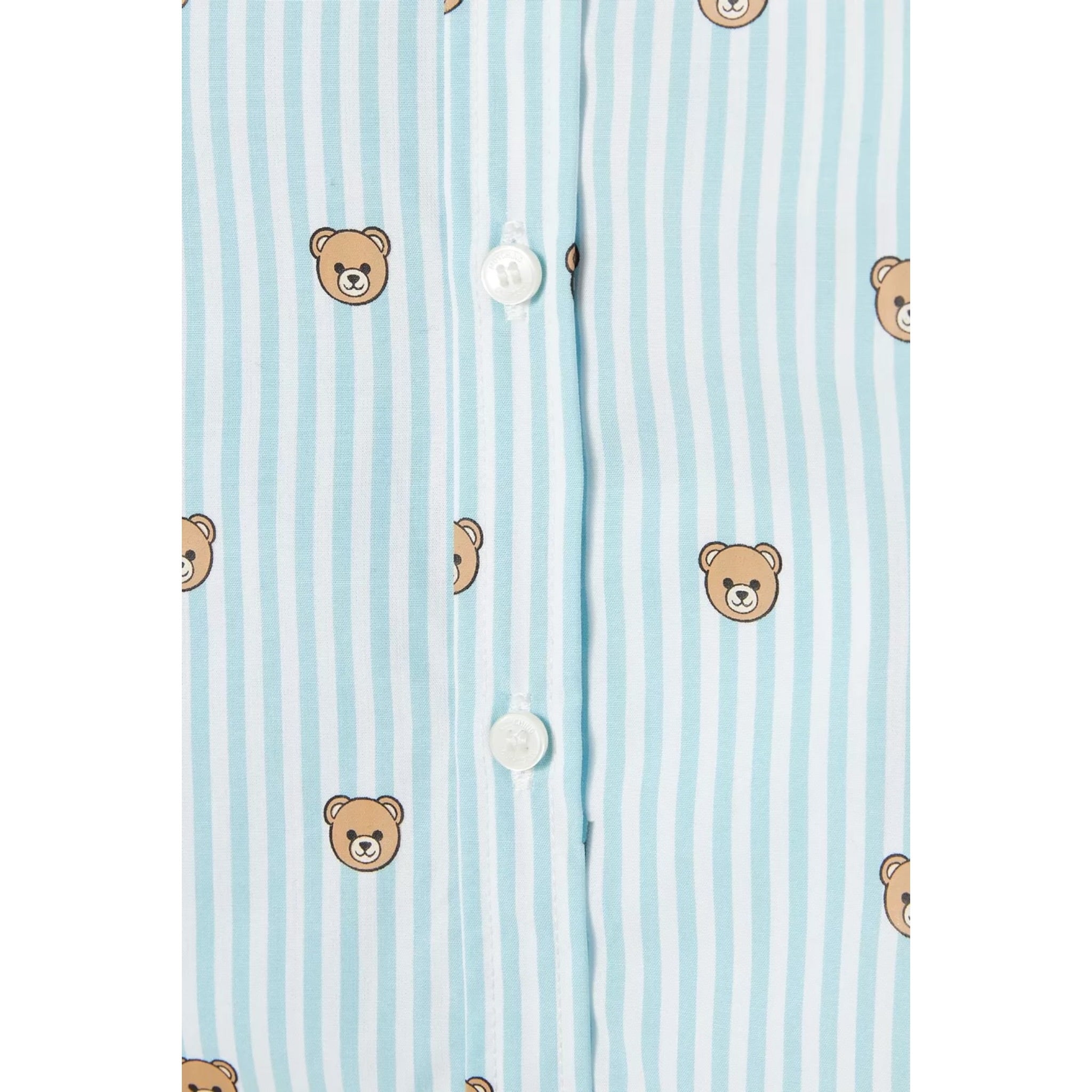 Moschino Completo 2 Pezzi Camicia-Jeans Multicolor per Bambino MUK057 MULTICOLOR MOSCHINO 