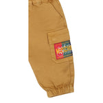 Moschino Pantalone tinta unita con Elastico In Vita Cammello per Neonato MUP052 CAMMELLO MOSCHINO 