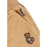 Moschino Pantalone tinta unita In Velluto Cammello per Bambino MUP05IJX CAMMELLO MOSCHINO 