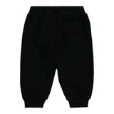 Moschino Pantalone Tuta tinta unita con Logo Nero per Neonato MUP05P NERO MOSCHINO 