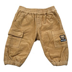 Moschino Pantalone tinta unita con Elastico In Vita Cammello per Neonato MUP060 CAMMELLO MOSCHINO 