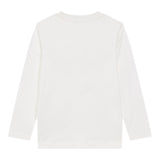 Moschino Shirt Girocollo tinta unita con Stampa Bianco per Neonato MZO00RXXX BIANCO MOSCHINO 