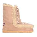 Mou Stivali tinta unita con Fantasia Beige per Bambina MUFK101043AX BEIGE MOU 