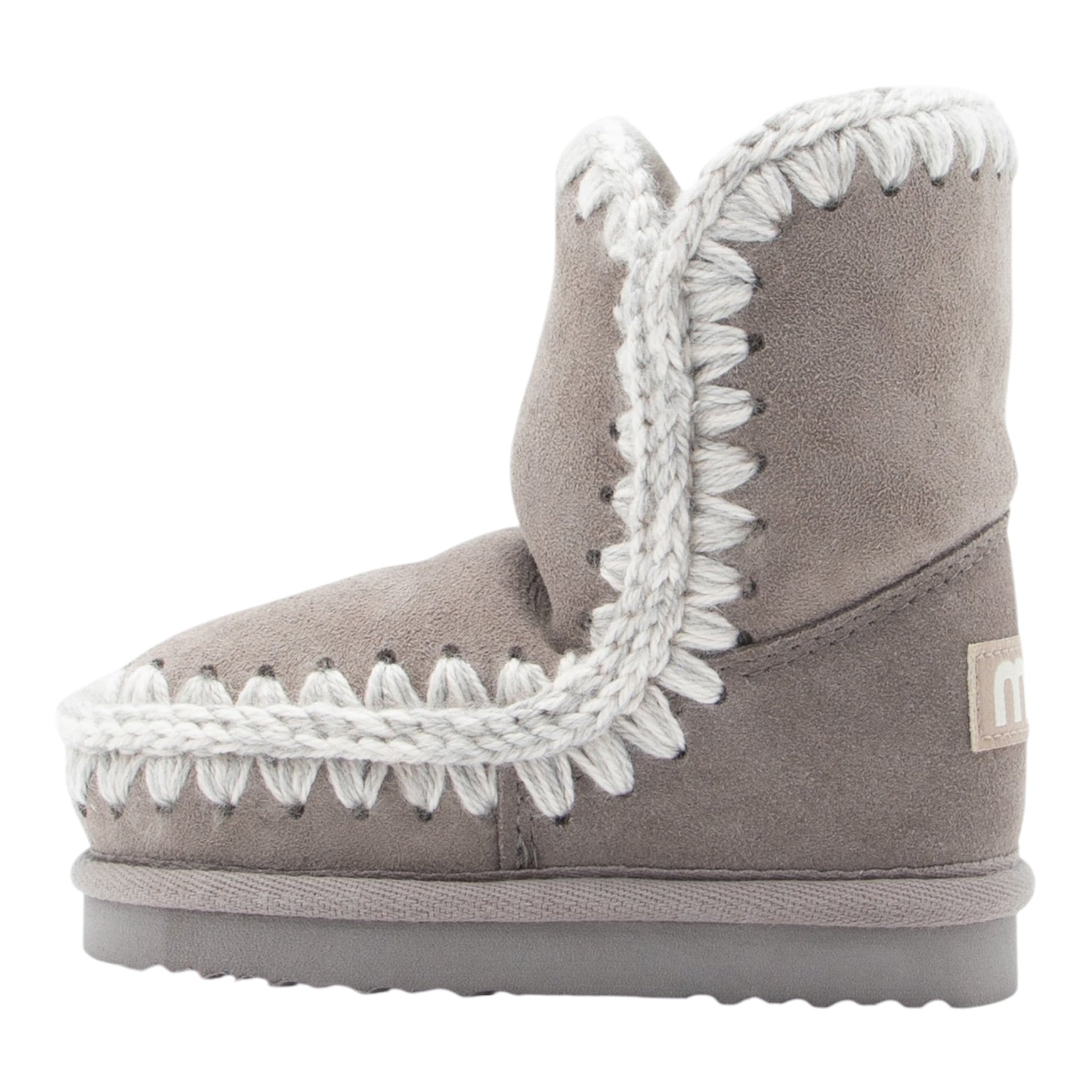 Mou Stivali tinta unita con Logo Fango per Bambina MUFW101001A FANGO MOU 