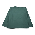 Mousse Shirt Girocollo tinta unita con Stampa Verde per Bambino BROSSHJ VERDE MOUSSE 