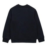 Msgm Felpa tinta unita Girocollo con Stampa Nero per Bambina DQ2477 NERO MSGM 