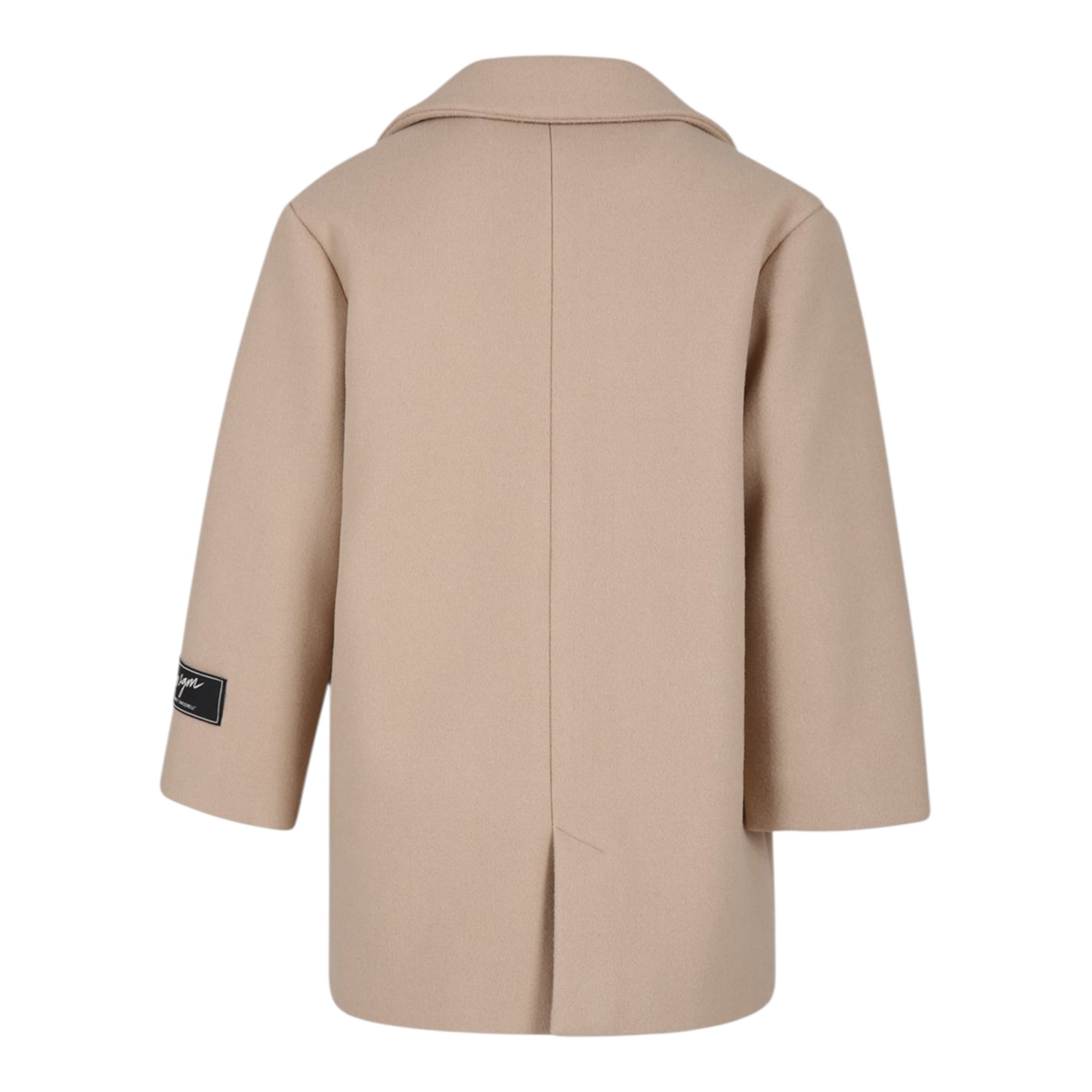 Msgm Cappotto tinta unita Beige per Bambina F4MSJGCO169 BEIGE MSGM 
