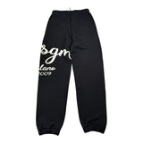 Msgm Pantalone Modello Tuta tinta unita con Stampa Nero per Bambina F5MSJBFP255 NERO MSGM 