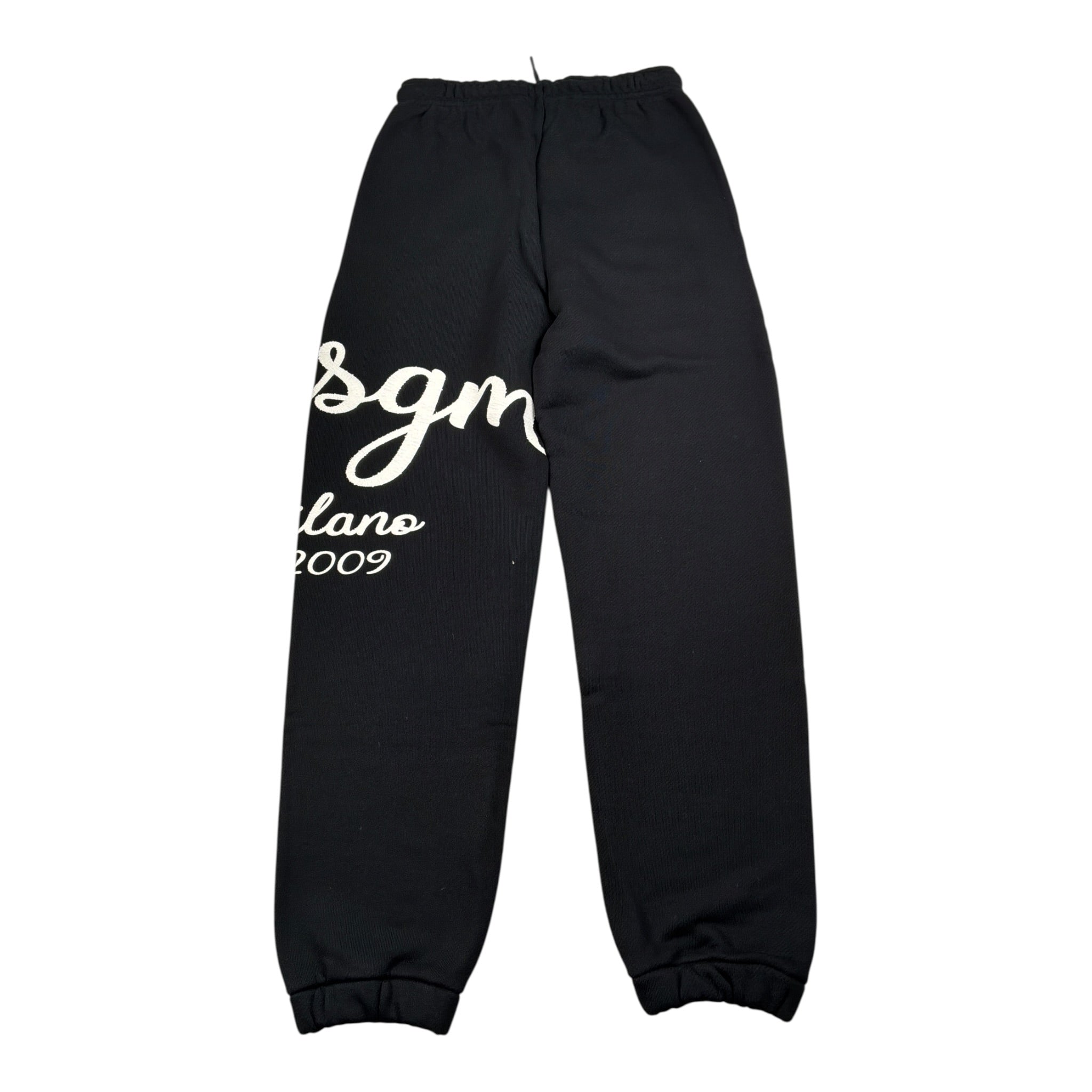 Msgm Pantalone Modello Tuta tinta unita con Stampa Nero per Bambina F5MSJBFP255 NERO MSGM 