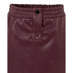 Msgm Gonna Ecopelle tinta unita Vinaccia per Bambina F5MSJGSK107X VINACCIA MSGM 