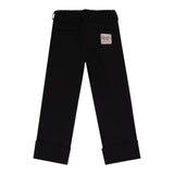 N°21 Pantalone tinta unita con Logo Nero per Bambina N2106N NERO N°21 