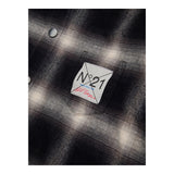 N°21 Camicia Manica Lunga con Cappuccio Nero per Bambino N2107Y NERO N°21 