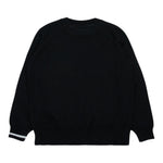 N°21 Maglia Girocollo tinta unita con Logo Nero per Bambino N2108H NERO N°21 