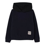 N°21 Maglia tinta unita con Cappuccio Blu per Bambino N2108L BLU N°21 