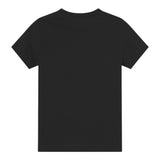 N°21 T-Shirt Girocollo tinta unita con Stampa Nero per Bambino N21173 NERO N°21 