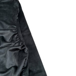 Naida Abito Manica Lunga tinta unita In Velluto Nero per Bambina NAAB355 NERO NAIDA 