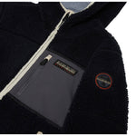 Napapijri Giubbino Modello Teddy tinta unita Nero per Bambino NP0A4HG10411 NERO NAPAPIJRI 