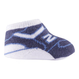 New Balance Babbucce Bicolore con Ricami Bianco/Blu per Neonato LAKB0104 BIANCO/BLU NEW BALANCE 