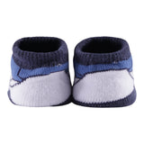 New Balance Babbucce Bicolore con Ricami Bianco/Blu per Neonato LAKB0104 BIANCO/BLU NEW BALANCE 