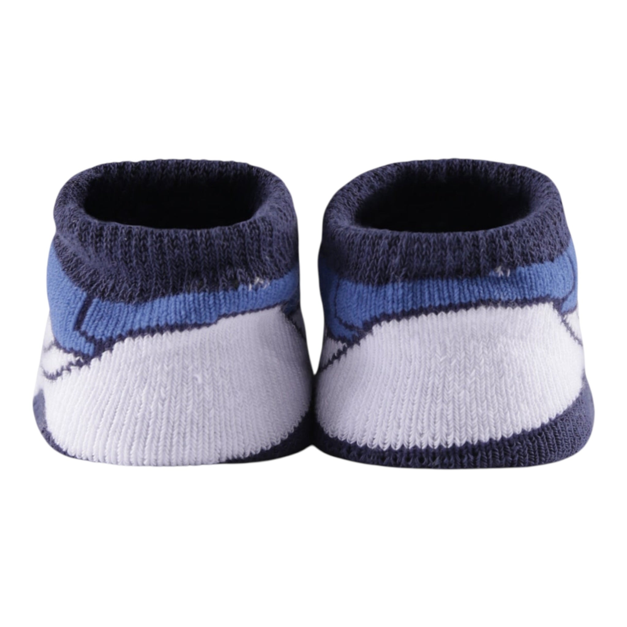 New Balance Babbucce Bicolore con Ricami Bianco/Blu per Neonato LAKB0104 BIANCO/BLU NEW BALANCE 