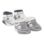 New Balance Babbucce Bicolore con Ricami Grigio/Blu per Neonato LAKB0104 GRIGIO/BLU NEW BALANCE 