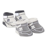 New Balance Babbucce Bicolore con Ricami Grigio/Blu per Neonato LAKB0104 GRIGIO/BLU NEW BALANCE 