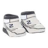 New Balance Babbucce Bicolore con Ricami Grigio/Blu per Neonato LAKB0104 GRIGIO/BLU NEW BALANCE 