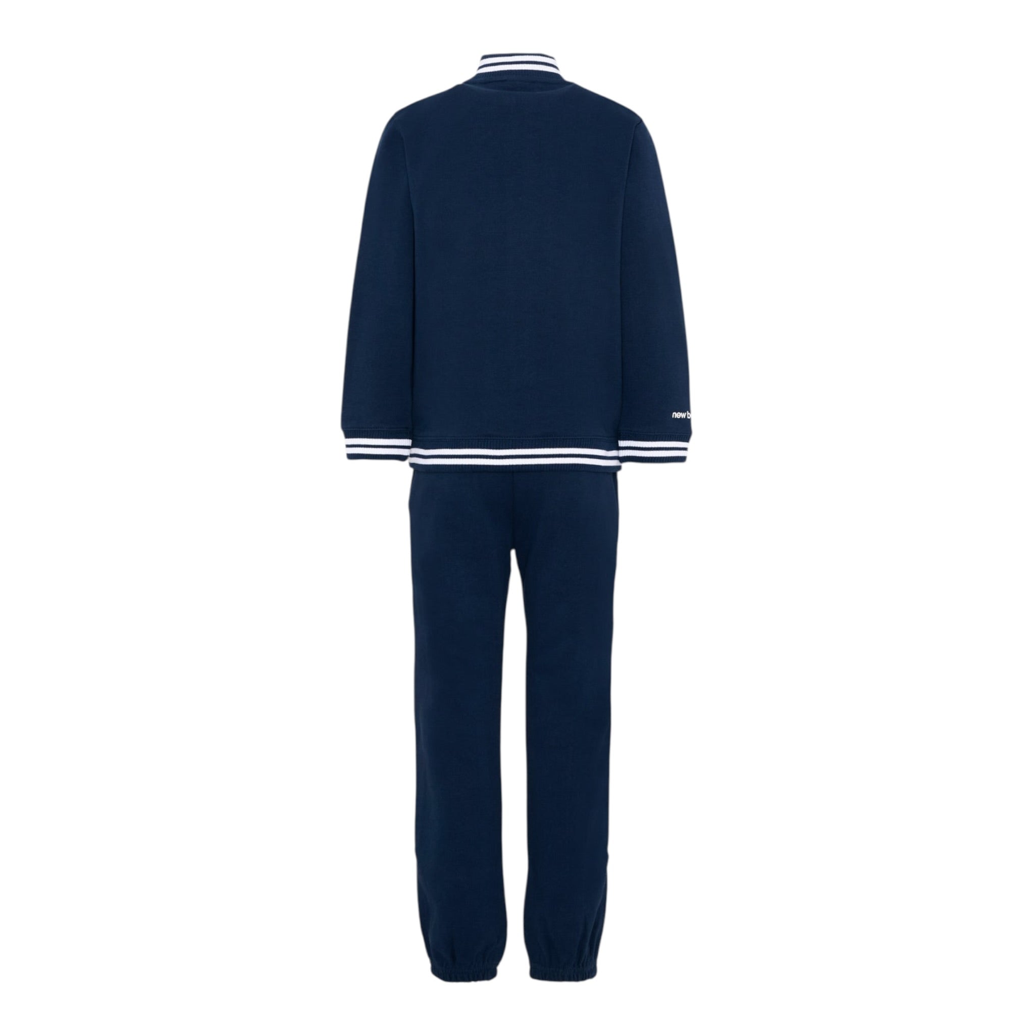 New Balance Completo 2 Pezzi Felpa-Pantalone tinta unita Blu per Bambino LAKB0311 BLU NEW BALANCE 