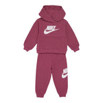 Nike Completo 2 Pezzi Felpa-Pantalone tinta unita Magenta per Neonata 66L135 MAGENTA NIKE 