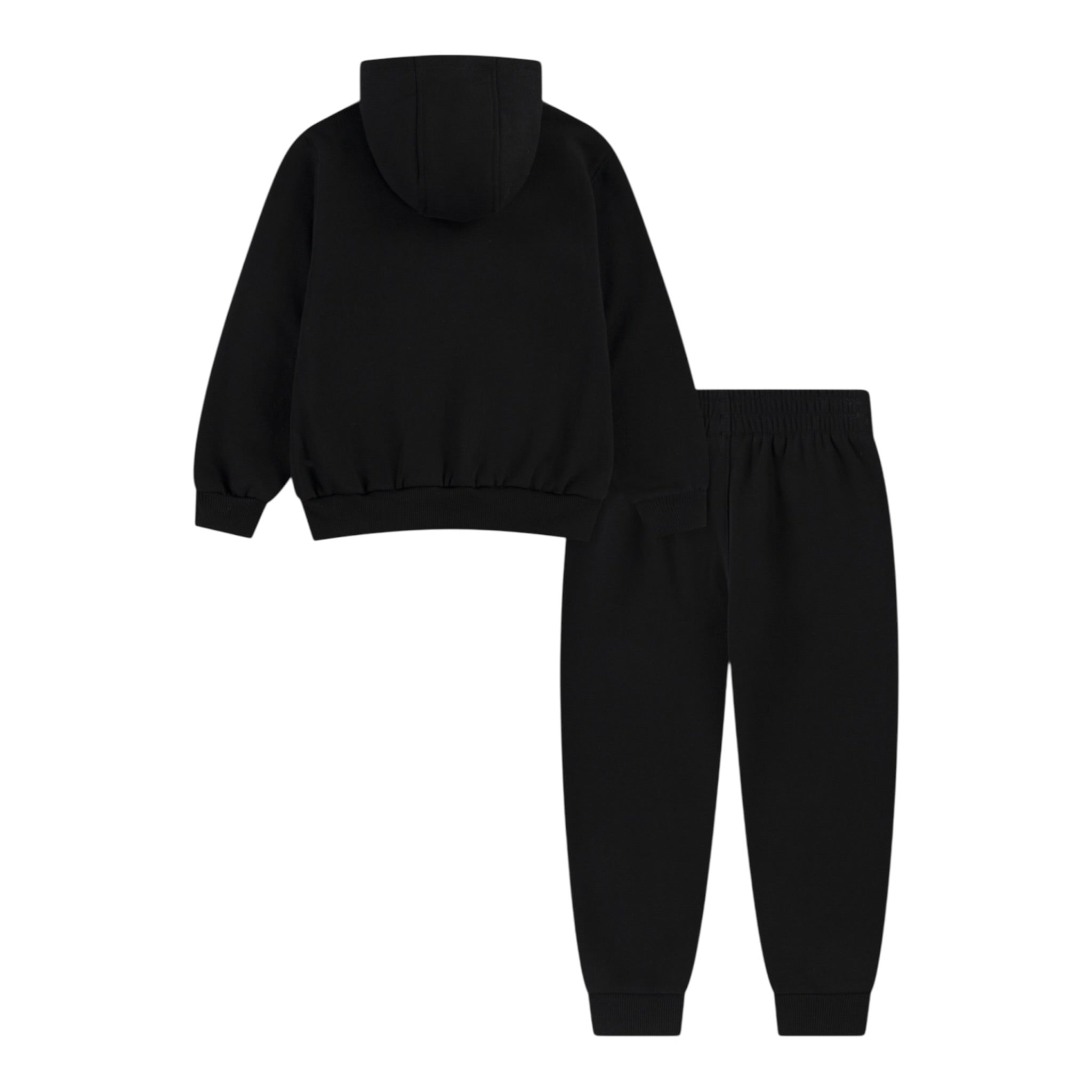 Nike Completo 2 Pezzi Felpa-Pantalone tinta unita Nero per Neonato 66N241X NERO NIKE 