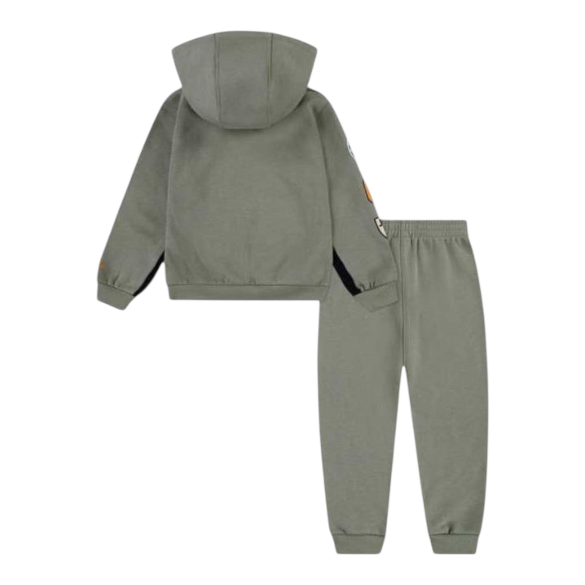Nike Completo 2Pz Felpa-Pantalone Verde per Bambino 66N496J VERDE NIKE 