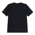 Nike T-Shirt tinta unita Girocollo con Stampa Nero per Bambino 9Q1204 NERO NIKE 
