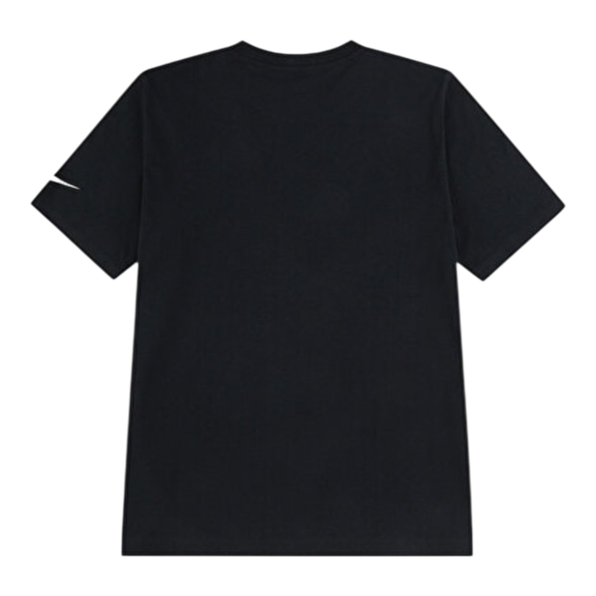Nike T-Shirt tinta unita Girocollo con Stampa Nero per Bambino 9Q1204 NERO NIKE 