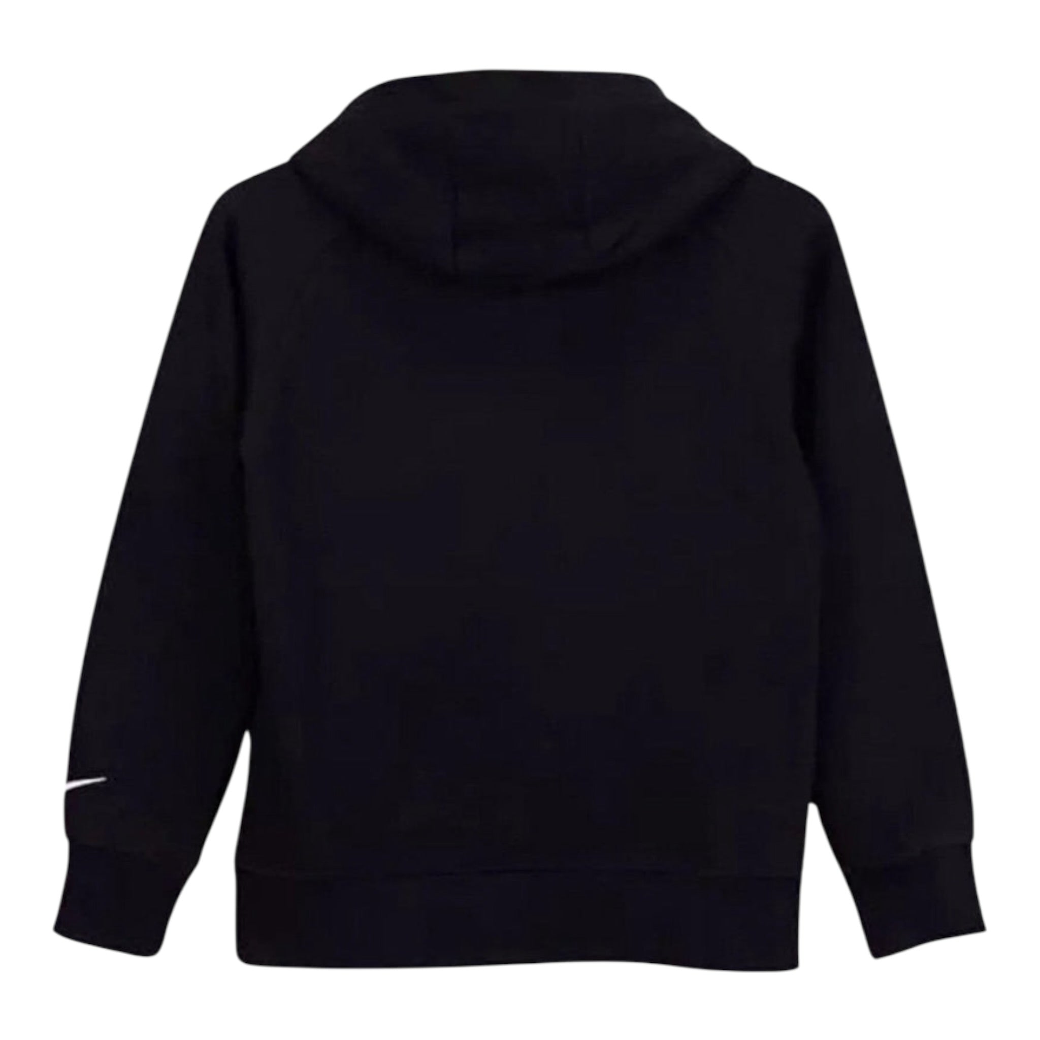 Nike Felpa tinta unita con Cappuccio E Stampa Nero per Bambino 9Q1208 NERO NIKE 