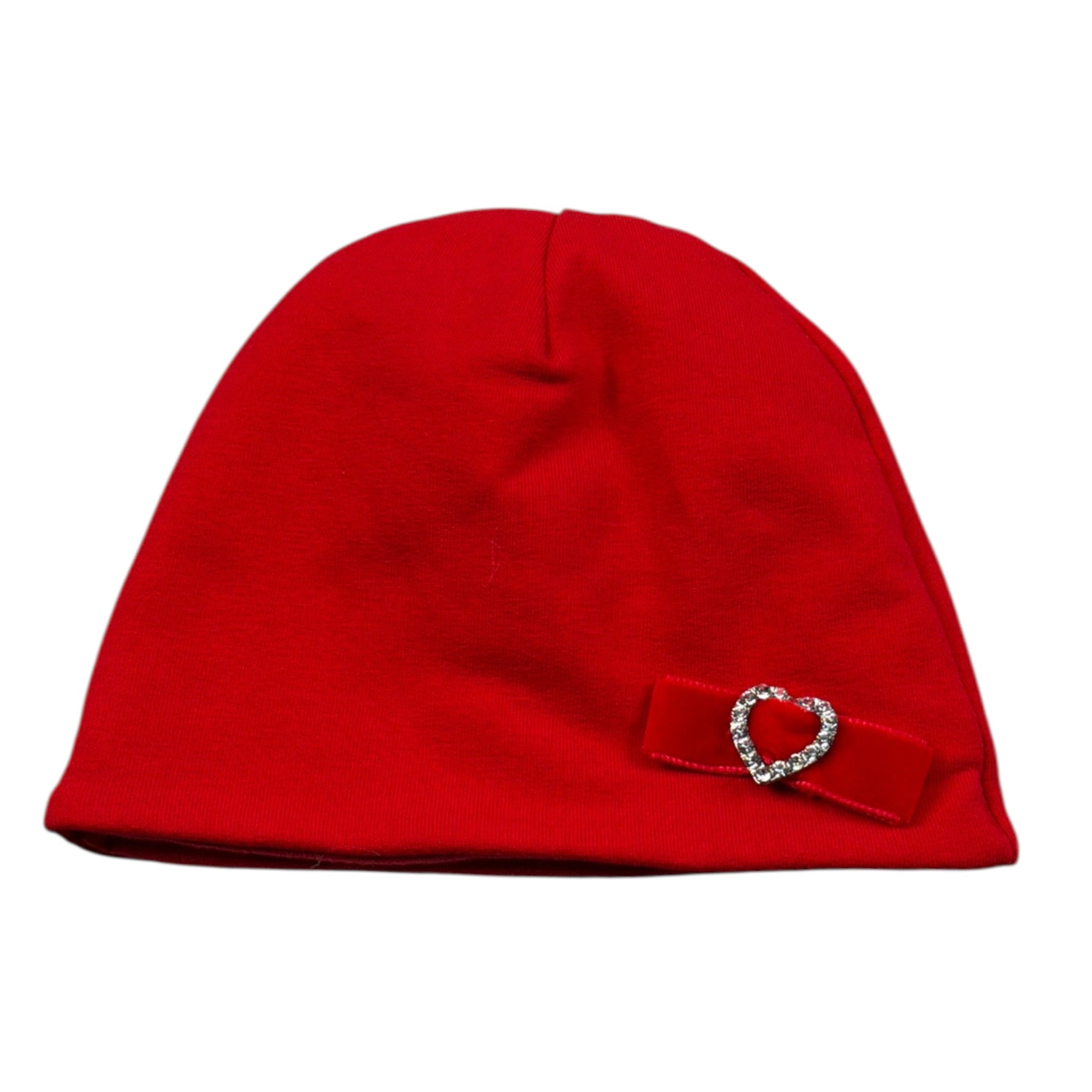 Ninnaoh Cappello tinta unita Rosso per Neonata I25CA55 ROSSO NINNAOH 