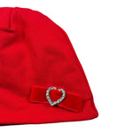Ninnaoh Cappello tinta unita Rosso per Neonata I25CA55 ROSSO NINNAOH 