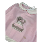 Ninnaoh Completo 2Pz Maglia-Pantalone Bicolore Rosa/Beige per Neonata I25CF322 ROSA/BEIGE NINNAOH 