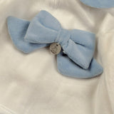 Ninnaoh Completo 2Pz Maglia-Ghettina Bicolore Bianco/Azzurro per Neonata PR219659 BIANCO/AZZURRO NINNAOH 