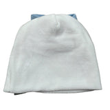 Ninnaoh Cappello tinta unita con Fiocco Bianco/Azzurro per Neonata PR219758 BIANCO/AZZURRO NINNAOH 