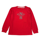 North Sails Shirt tinta unita con Stampa Rosso per Bambino NBA26010TS ROSSO NORTH SAILS 