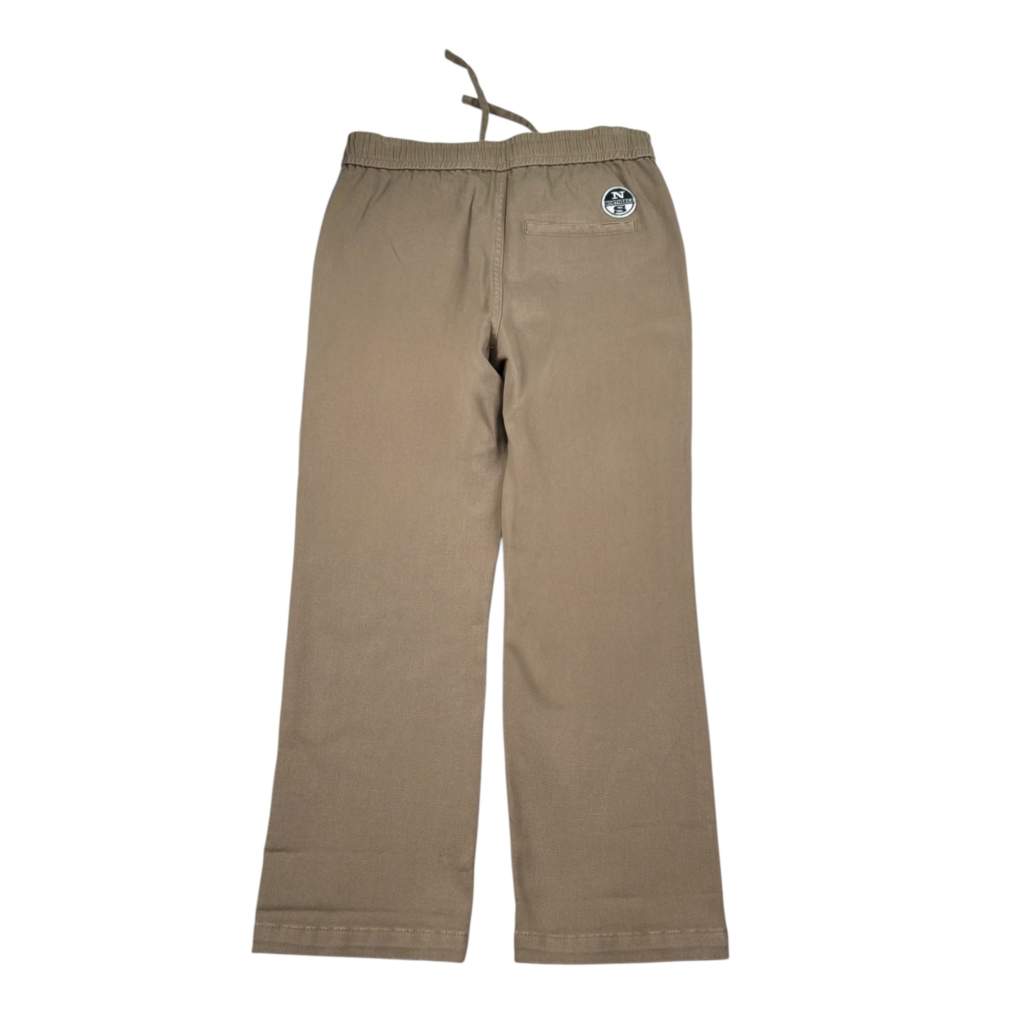 North Sails Pantalone tinta unita con Elastico In Vita Beige per Bambino NBA26014PA BEIGE NORTH SAILS 