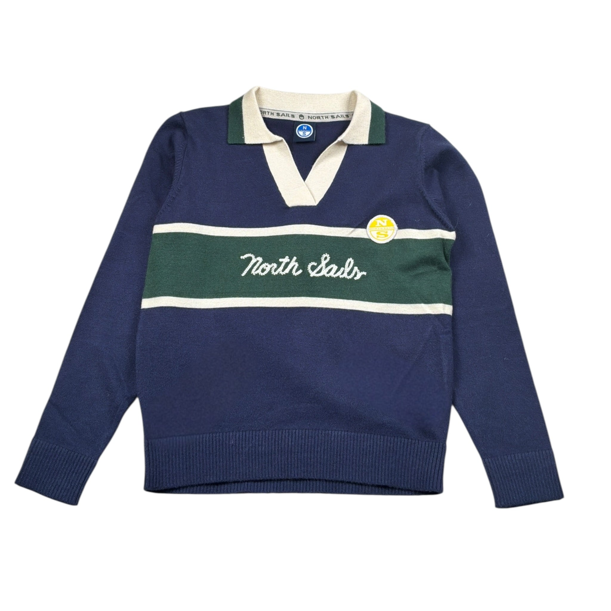 North Sails Polo tinta unita con Fantasia Blu per Bambino NBA26020PO BLU NORTH SAILS 