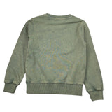 North Sails Felpa Girocollo tinta unita con Stampa Verde per Bambino NBA26032FE VERDE NORTH SAILS 